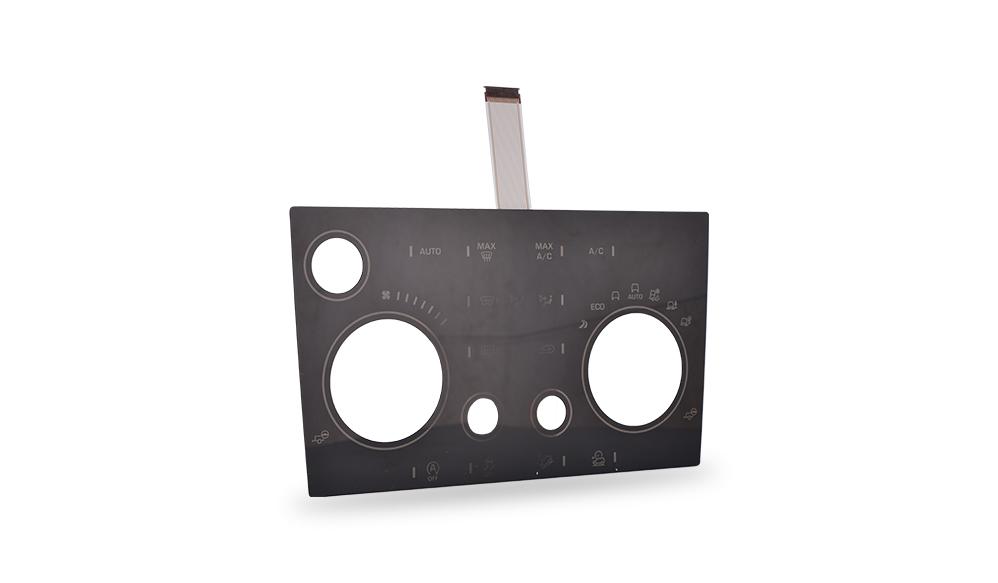 Automobiles smart surface touch decorative panel